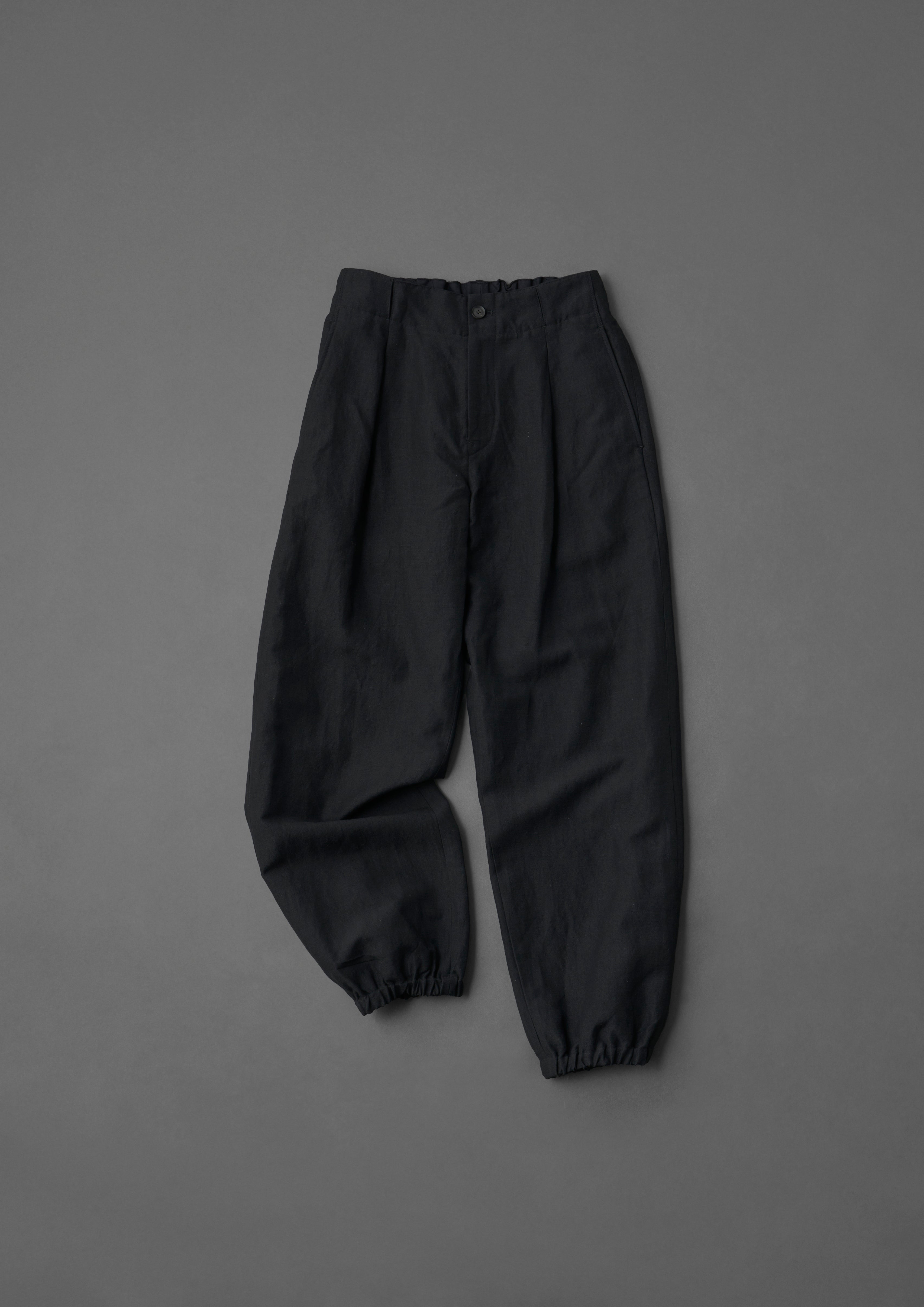Wool linen washer - Clarence	(Sumi - kuro)