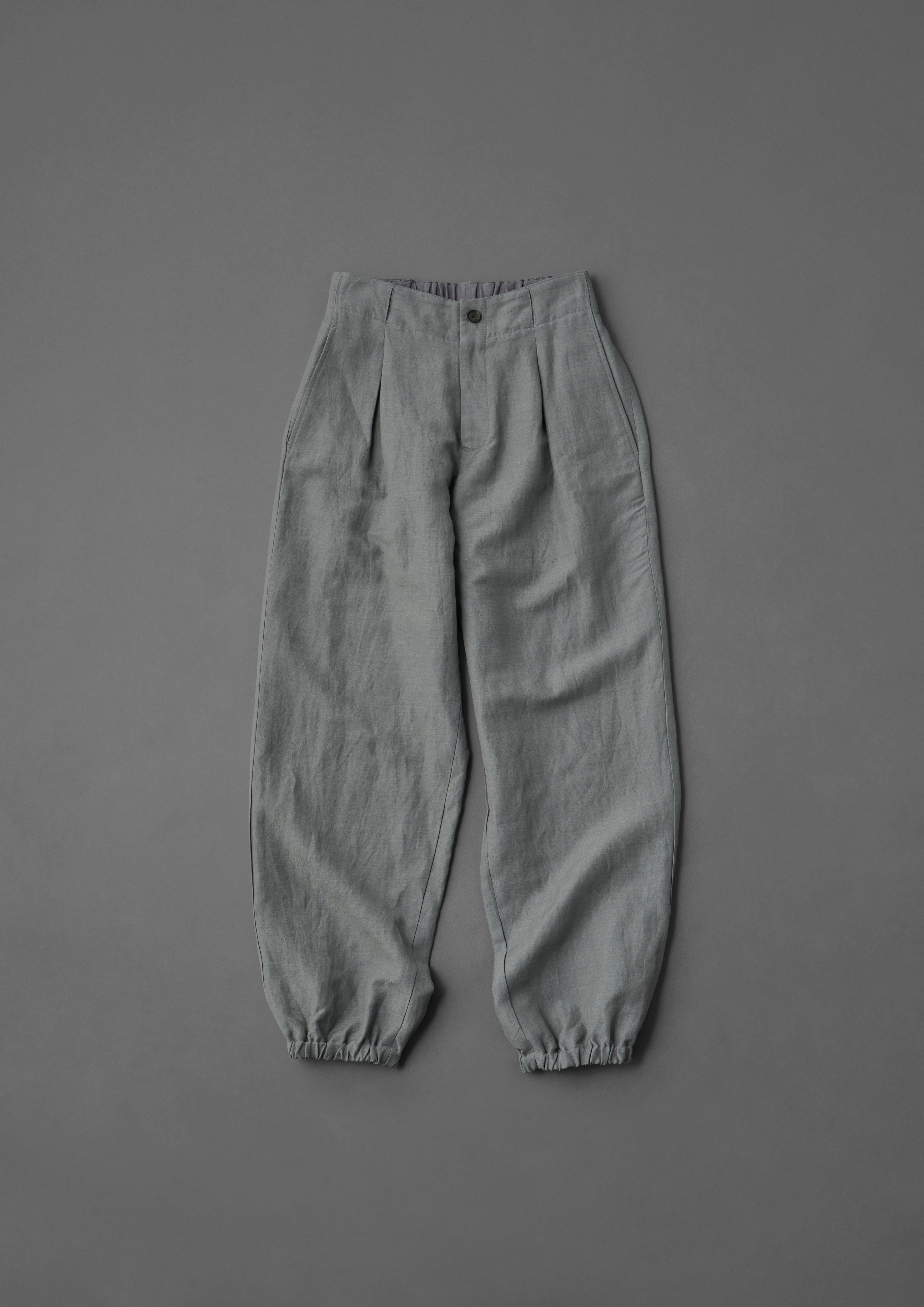 Wool linen washer - Clarence (Steel)