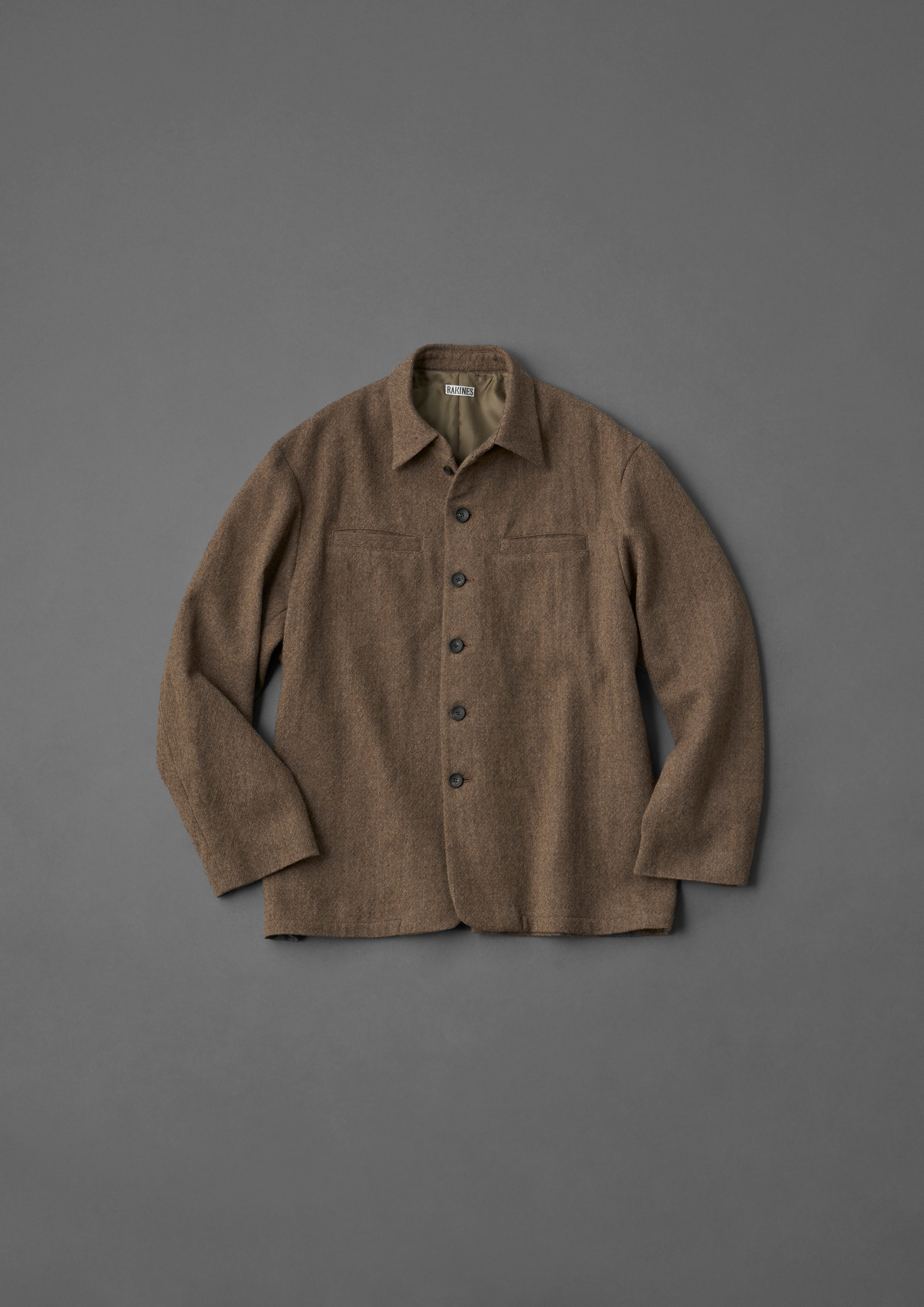Shukujyu top serge - Philip (Walnut)