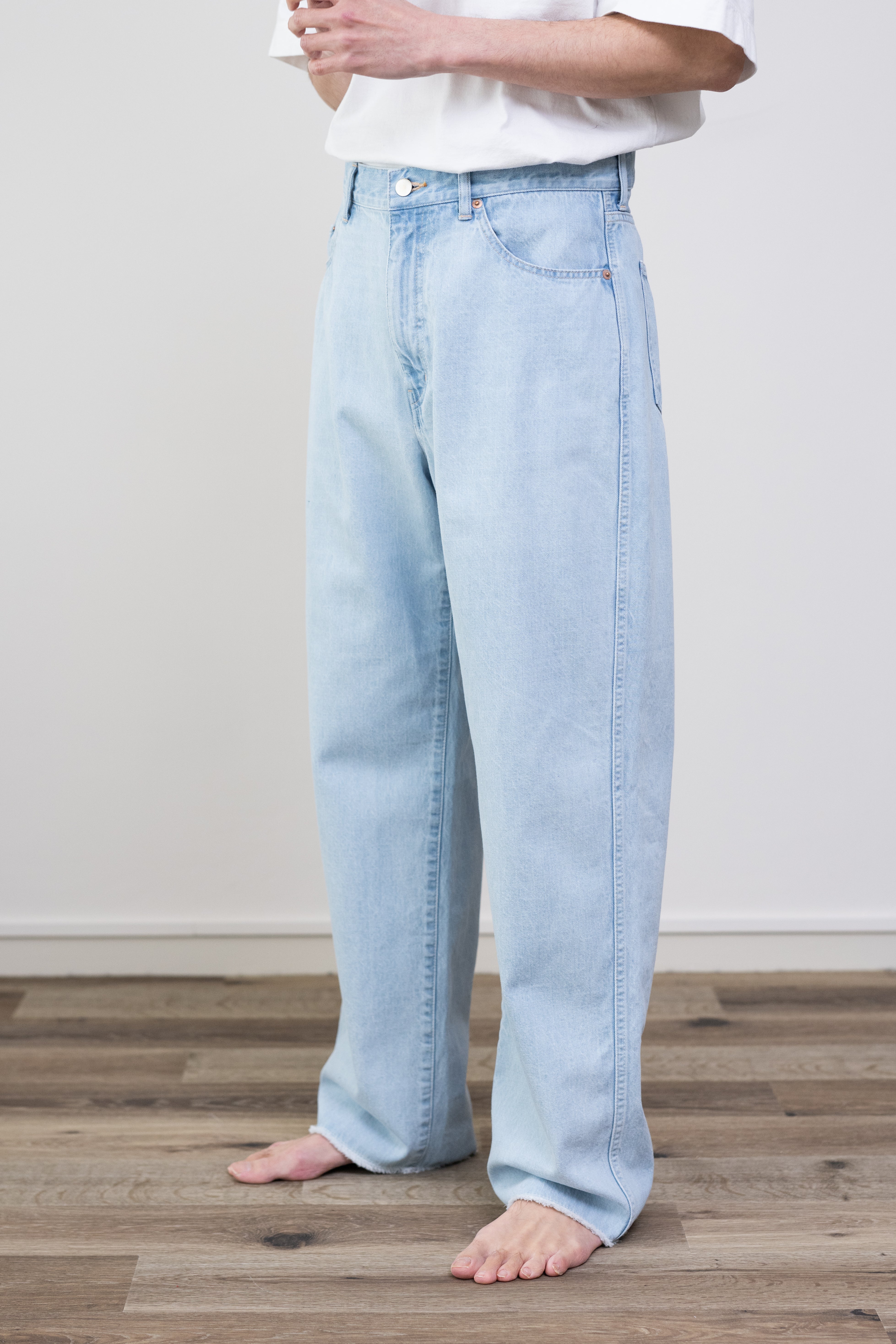10oz Rub denim - TO (Shiroai iro)