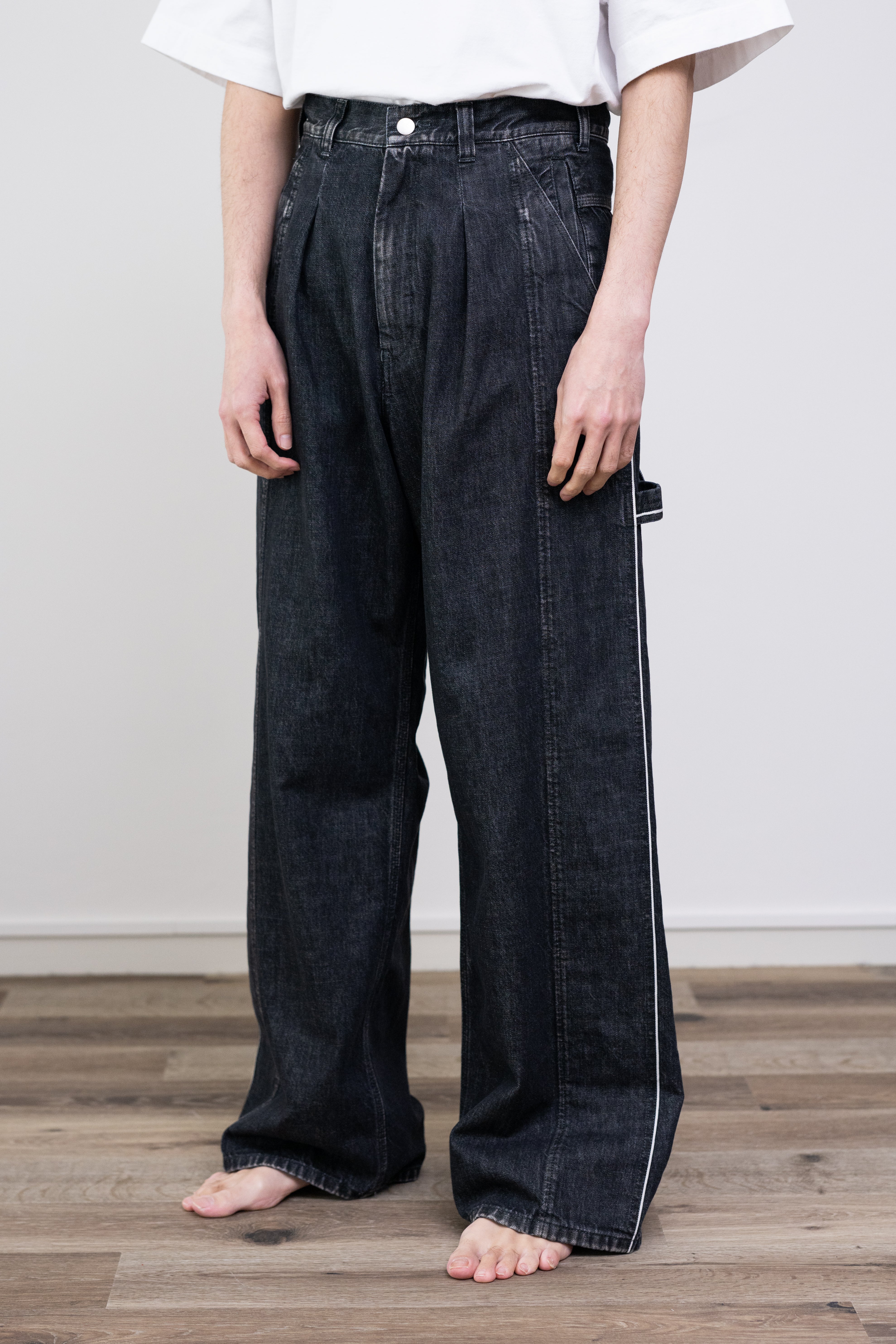 10oz Rub denim - UM (Slate gray)