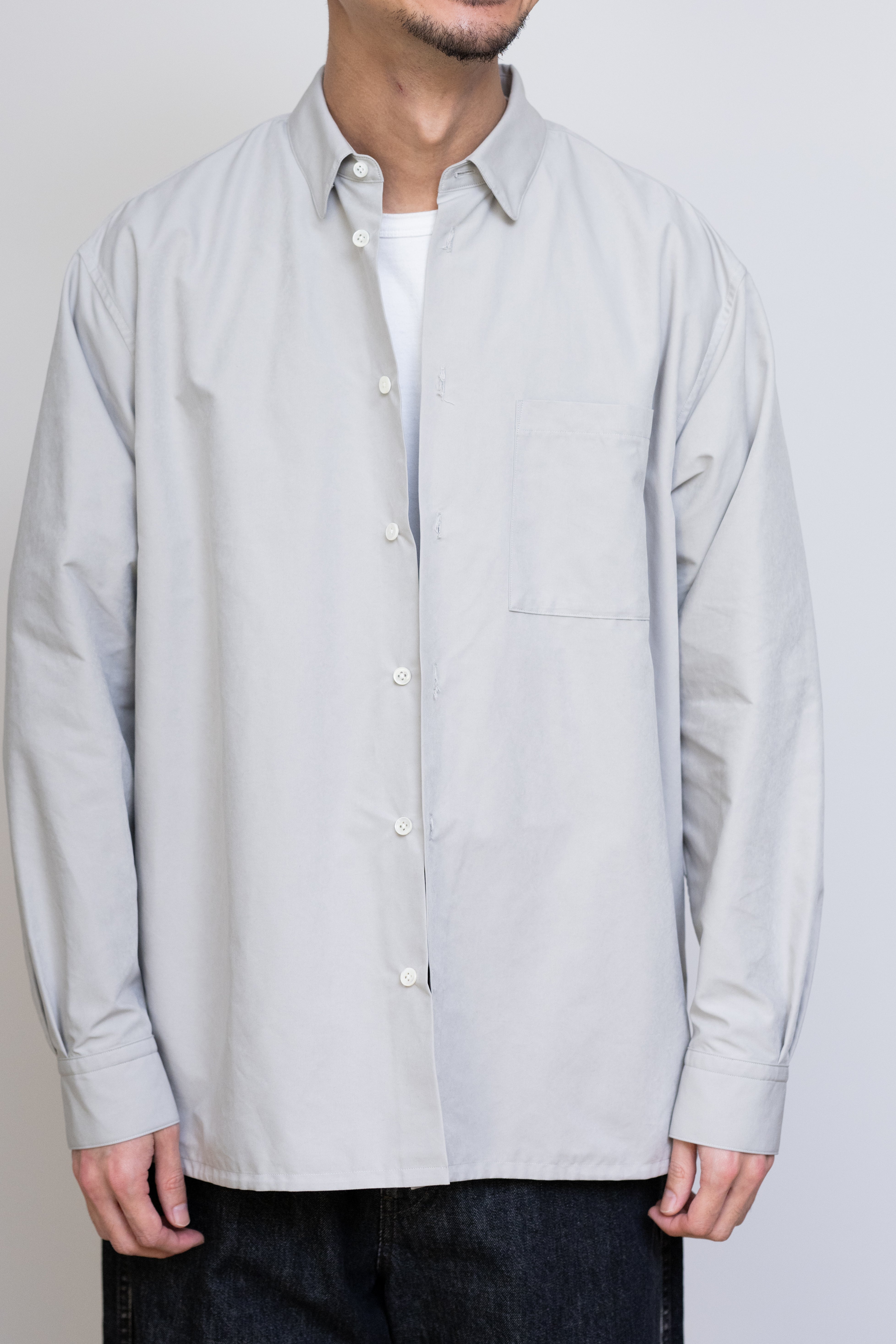 Peach back twill - Rob(Charcoal black)