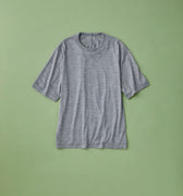 グレーのメンズのウールTシャツ