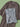 グレーとブラウンのウールTシャツ