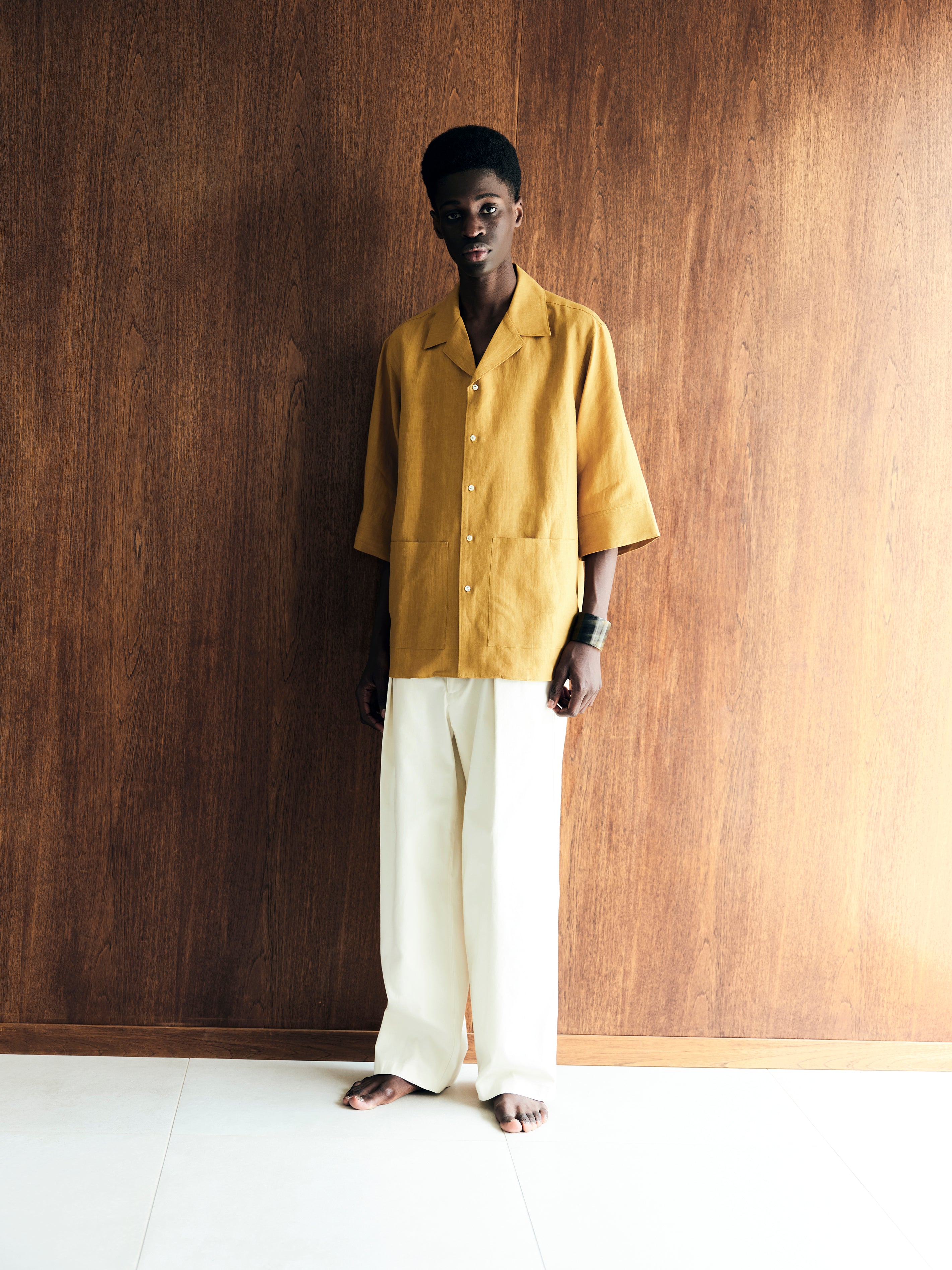 German dack Overlap pants（Navy）