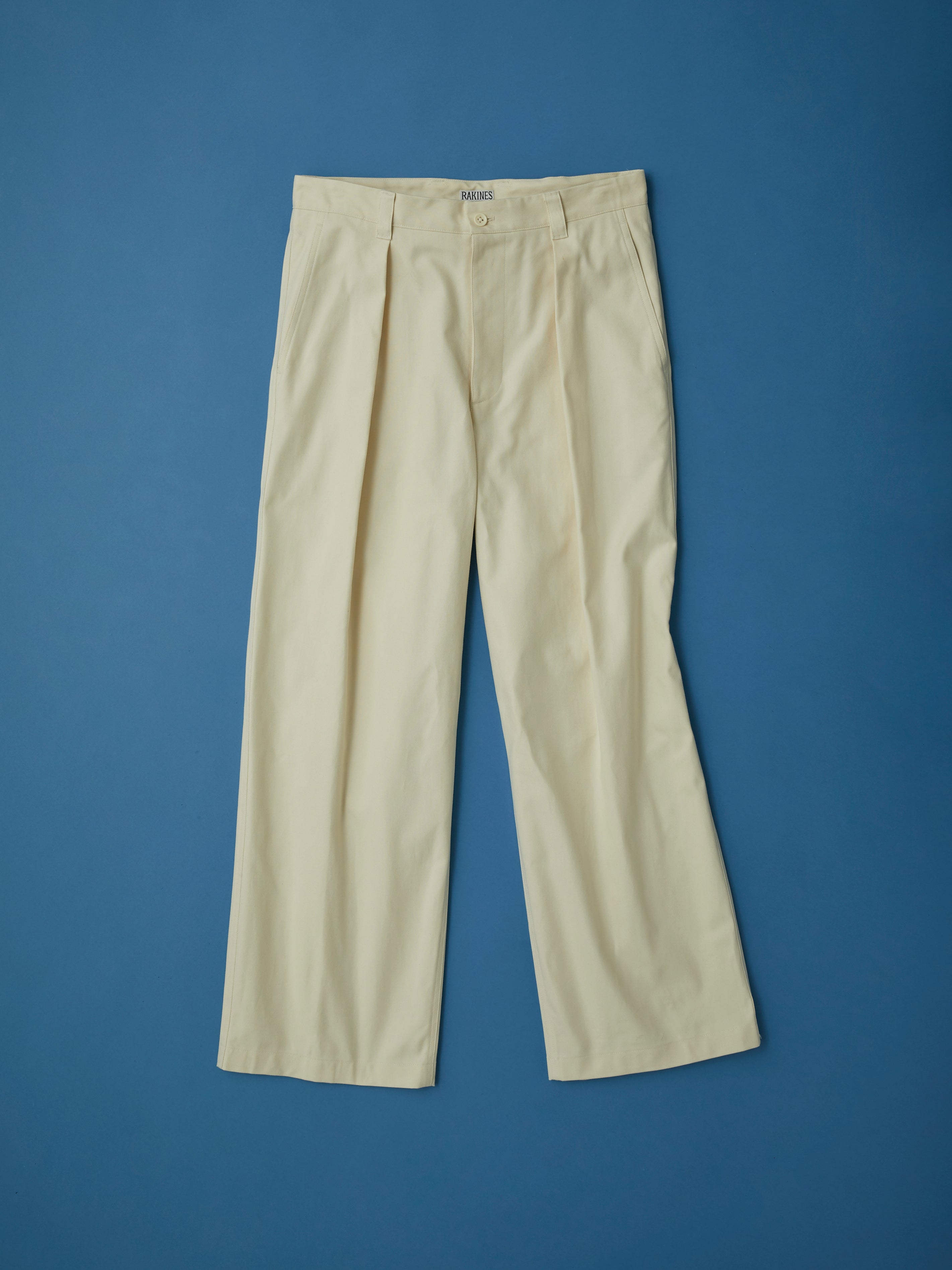 German dack  Overlap pants（Ivory）