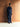 High count fine linen Ethnic shirt（Navy blue）